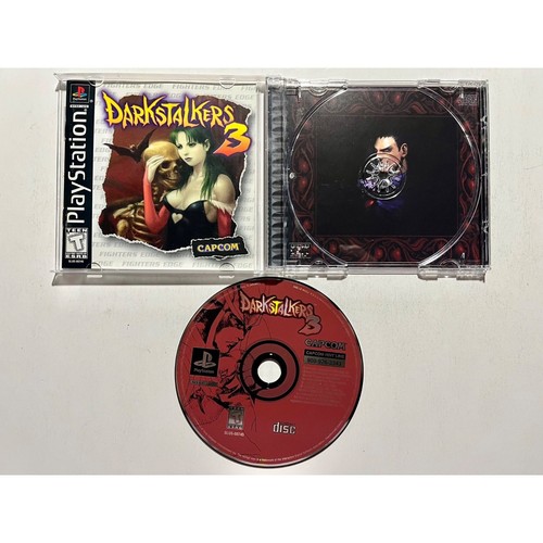 Jeu Darkstalkers 3 - Version PAL Pour PlayStation 1 (PS1) - Version Loose En Bon état