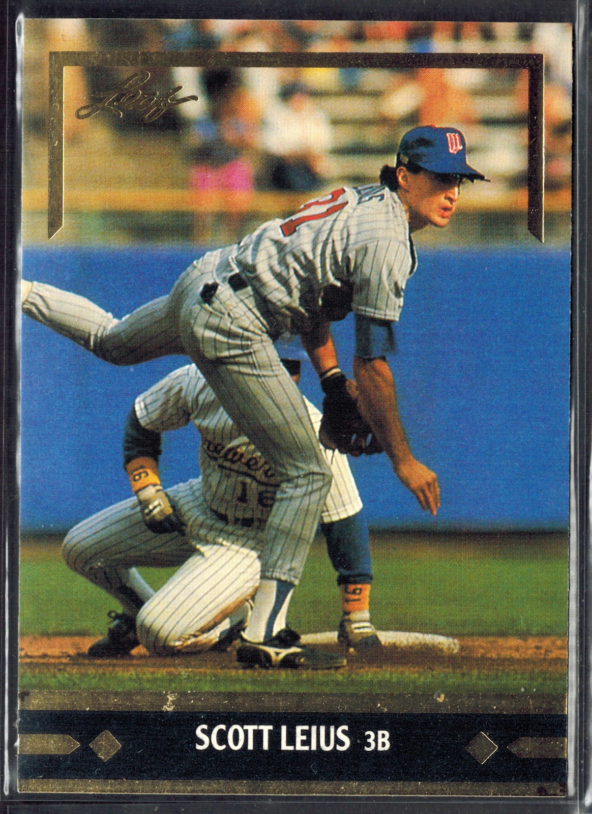 1991 Leaf ~ Scott Leius BC1