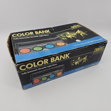 Chauvet Color Bank 4 Color Sound Activated Light CH-155 VTG DJ Equipment Video