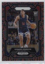 2024-25 Panini Prizm Draft Picks Snakeskin Prizm Keshad Johnson #66 0m4f