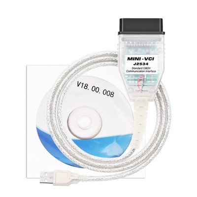 Mini VCI V18 for Toyota Techstream Diagnostic Cable FTDI FT232RQ RL