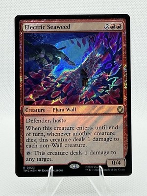 Electric Seaweed   SURGE FOIL | TMNT Universes Beyond MTG Rare | Near Mint