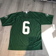 New Mark Sanchez Green New York Jets NFL Team Apparel Size Large Jersey
