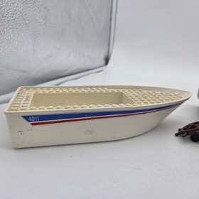 Lego Brown White Boat Hull Lot Pirates Barracuda 4011 6285 10040 6274 Parts