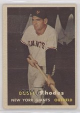 1957 Topps Dusty Rhodes #61 0nr3