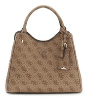 Guess Meridian Ii Girlfriend Carryall S Handtasche Tasche Latte Logo Neu