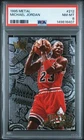1995-96 Fleer Special Card - Nuts & Bolts Michael Jordan #212 PSA 8
