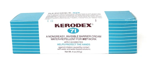 Kerodex 71 Water Repellant Invisible Barrier Cream 4 Oz Tube New Unused w/ Box