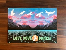 Love Dove Dance Rave Flyer , A5 , 90s