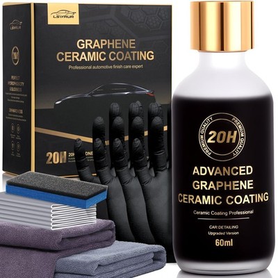 20H Advanced Graphene Ceramic Coating for Cars, Motorcycles & Boats - Self-Cl...