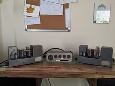 Quad 2 Valve Amplifiers (Pair), Quad 22 Control Unit, FM2 Tuner - All GWO
