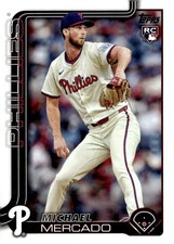 2025 Topps #582 Michael Mercado Rookie