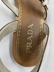Prada Gladiator White Leather Buckle Sandals W 5.5 — photo 6