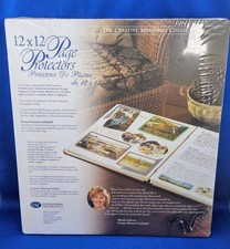 Creative Memories Set 12x12 Page Protectors 16 Sheets 32 Pgs Original Style 2001