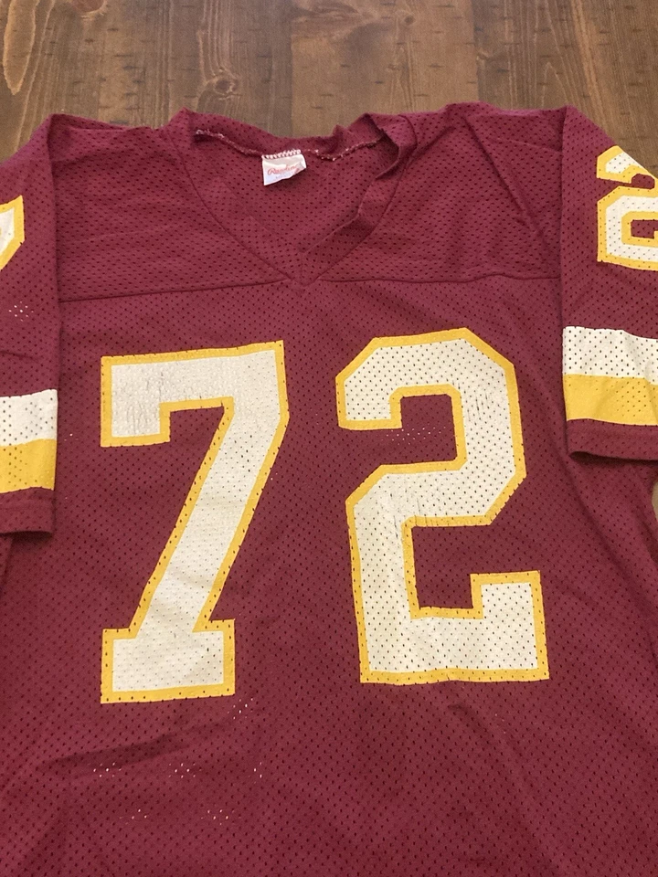 Washington Redskins Dexter Manley #72 Mens Sz M Rawlings Jersey Vintage - Image 2 of 4