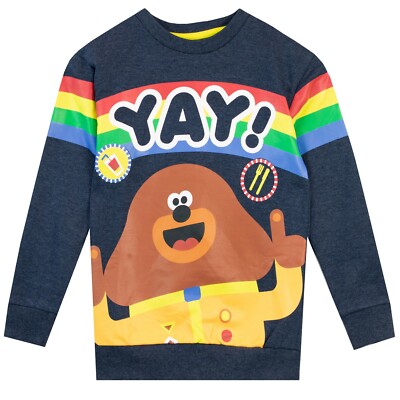 Hey Duggee Pullover Kinder Jungen Baby Kleinkind 12-24 Monate 2-7 Jahre Langarm Oberteil