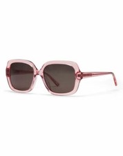 New Banana Republic Women Square Pink Gray Gradient Lenses Alyson Sunglasses