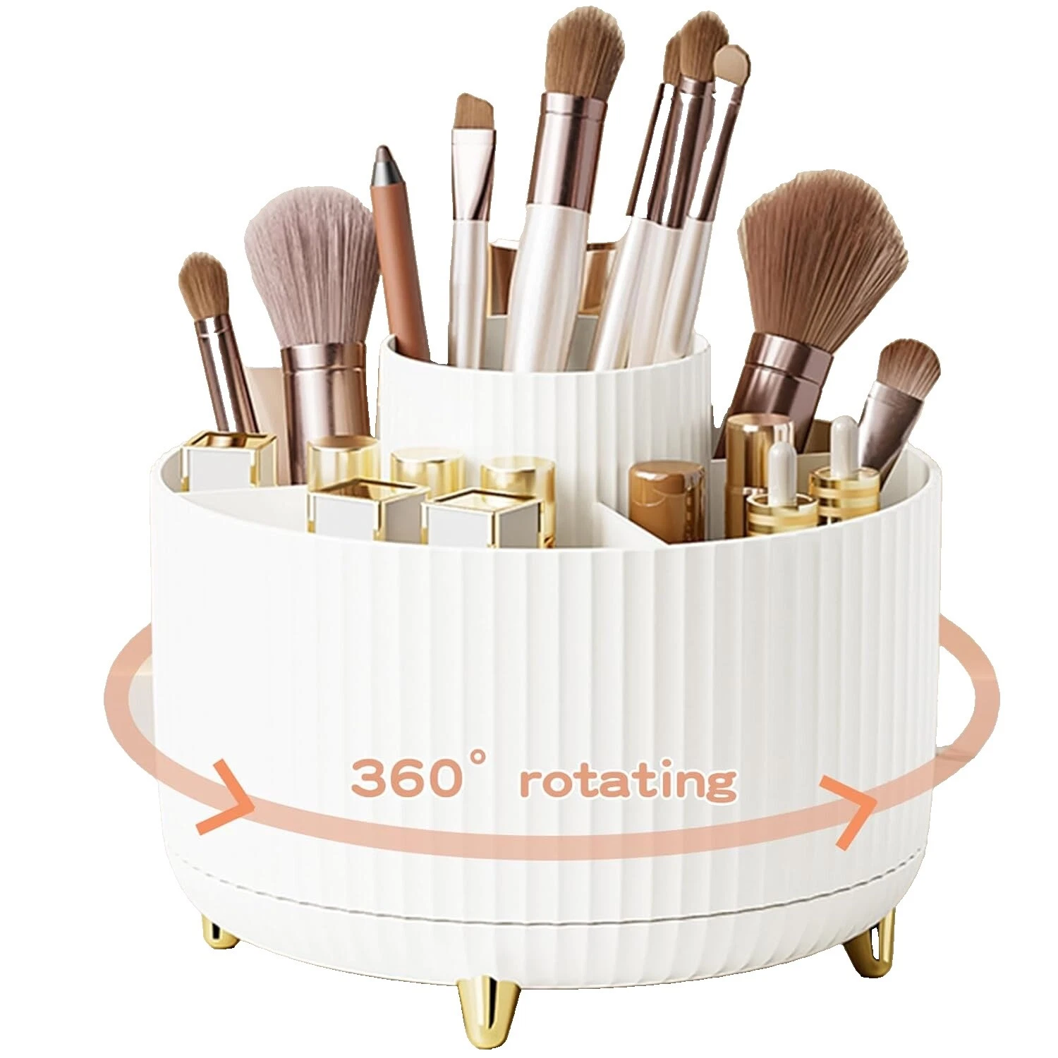 Los titulares de cepillo del maquillaje de tela