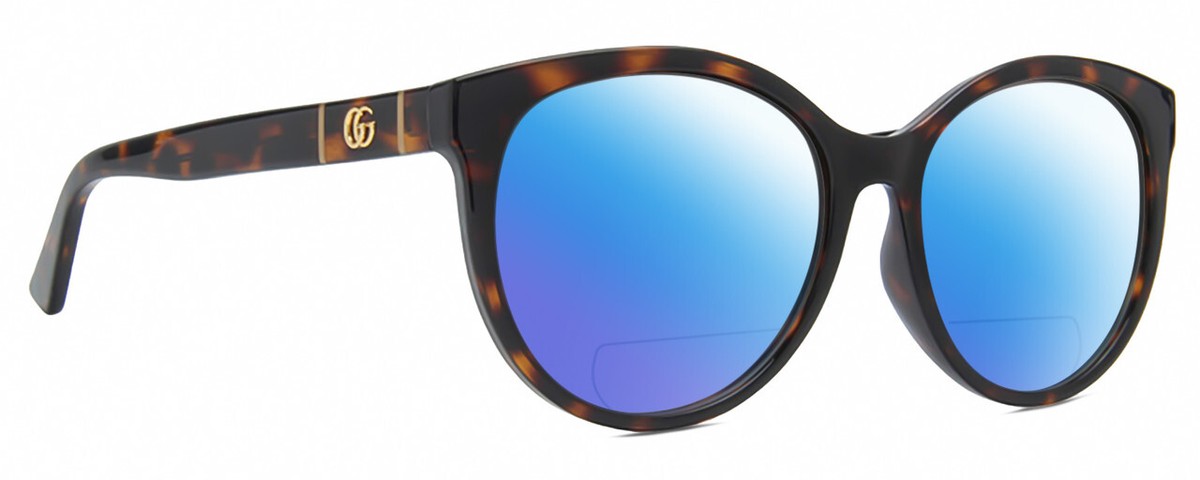 Gucci GG0636SK Women Polarized BIFOCAL Sunglasses Tortoise Havana