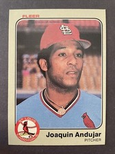 1983 Fleer #1 Joaquin Andujar St. Louis Cardinals