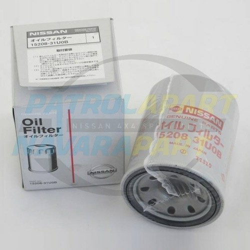 Nissan Patrol Genuine Oil Filter GU Y61 TB45 TB48 Y62 VK56 (1520831U01