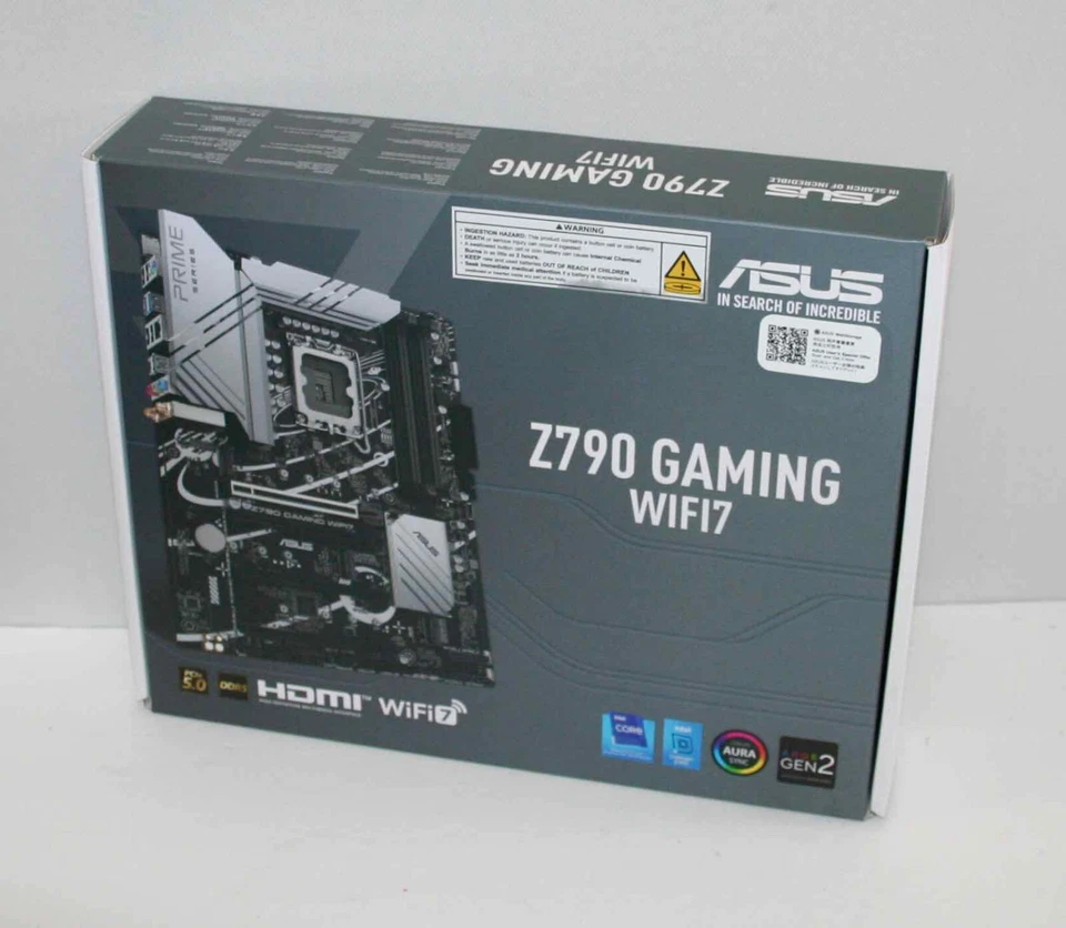 Intel i7 14700K, ASUS Z790 GAMING WiFi7 G.Skill 32GB DDR5-6000 Kit Fast Shipping - Image 4 of 4