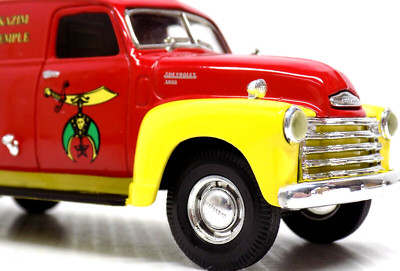 First Gear 1949 Chevrolet Panel Truck KAZIM TEMPLE Shrine Circus NOS # 29-1413