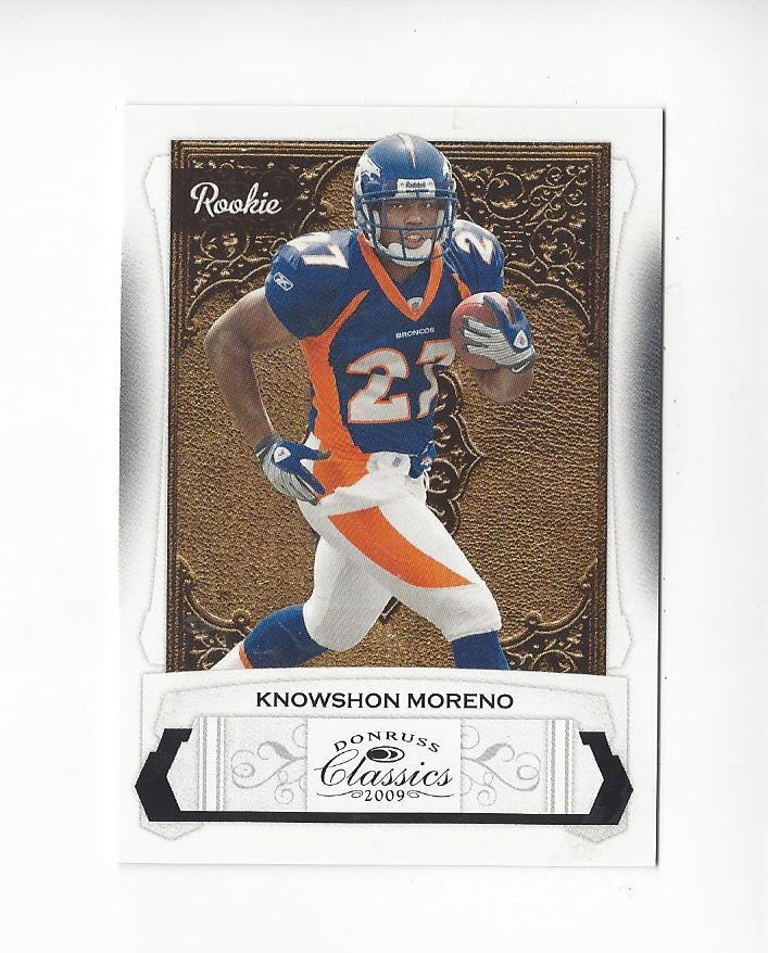 Knowshon Moreno Donruss Classics #212 Base