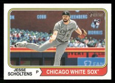 2023 Topps Heritage Jesse Scholtens #625 Rookie Chicago White Sox