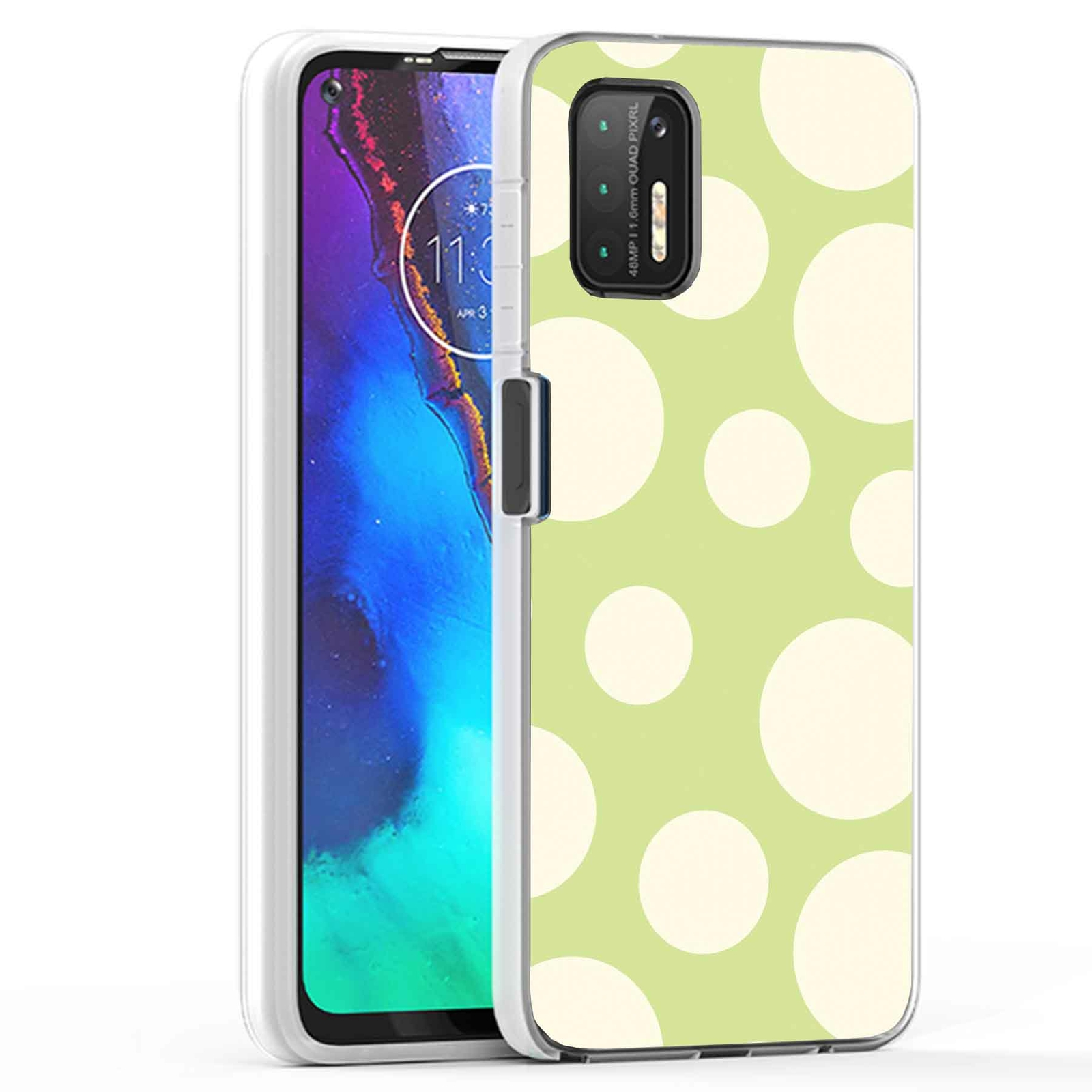 Motorola Moto G Stylus 2021 Case with Circle Dots Print