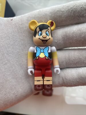 Pinocchio 400% 100% Bearbrick Set Medicom Toy Be@rbrick Disney