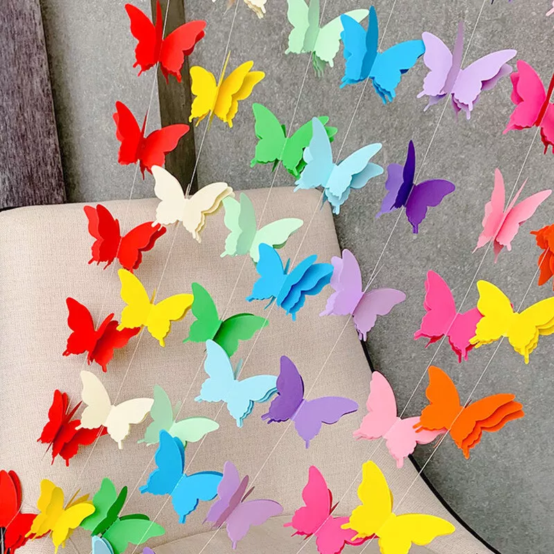 Paper garland wedding decoration sale