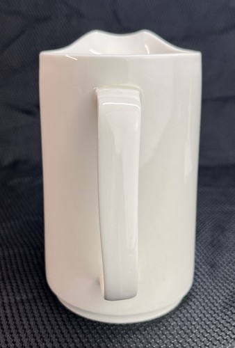 J. & G. Meakin Farmhouse Pitcher 6.5” Tall White Ironstone England - Picture 4 of 13