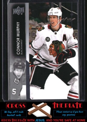 1-2021-22 Upper Deck Connor Murphy Chicago Blackhawks #293 !