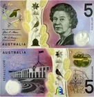 Australia 5 Dollars P 62 Polymer UNC NEW Banknote
