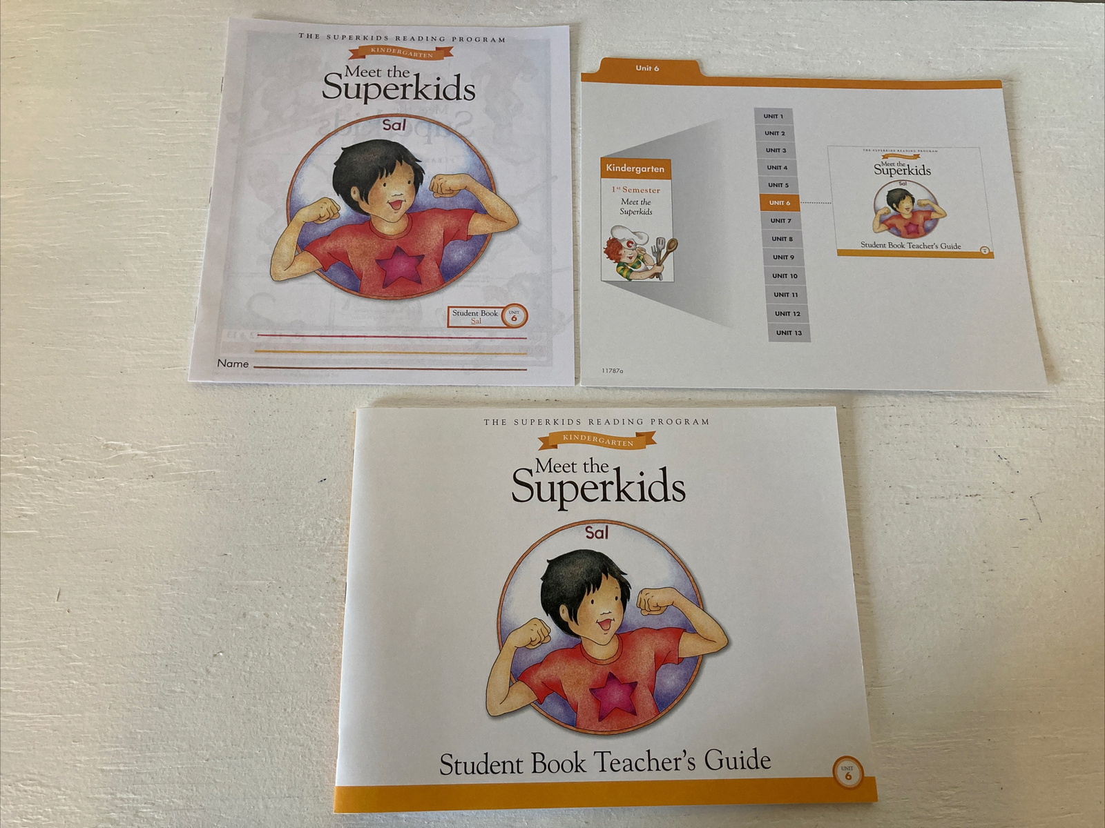 The Superkids Reading Program K : Student, Teacher & WB, Unit 6 Free  Priority | eBay