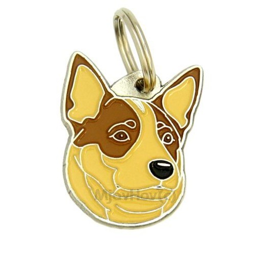 Dog name ID Tag, Australian cattle dog, Personalized, Engraved, Handmade, Charm - Picture 3 of 12