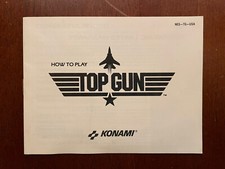 Nintendo NES Top Gun Game Instruction Manual Booklet Book Only