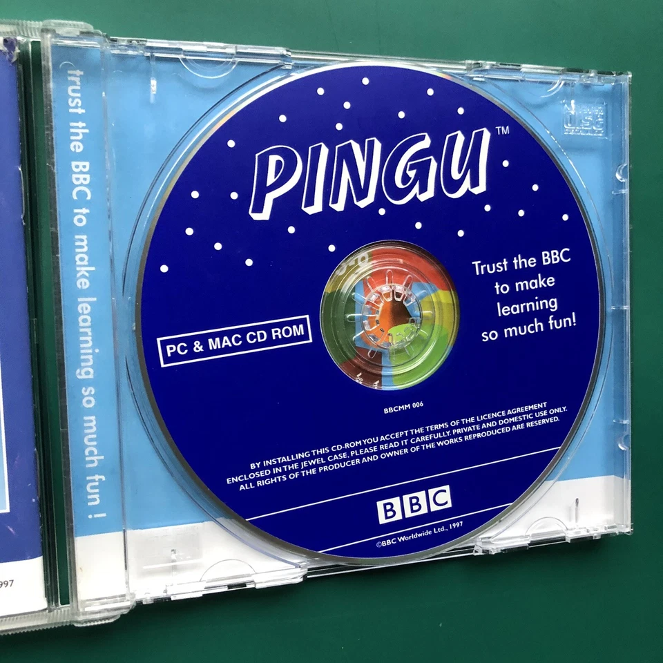PINGU A Barrel of Fun Children 3-6 Puzzles Activity Educational CD-ROM Mac & PC - Image 4 of 4