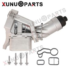 Aluminum Oil Cooler Filter Housing For Bmw 230i 330i 430i 530i X3 X4 B46b48 2.0l