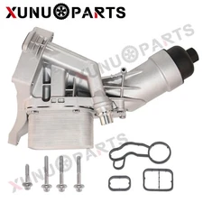 Aluminum Oil Cooler Filter Housing for BMW 230i 330i 430i 530i X3 X4 B46B48 2.0L