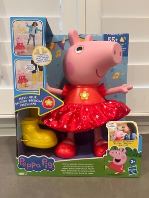 Peppa Pig Peppa'S Muddy Puddles Party Singing And Dancing Doll