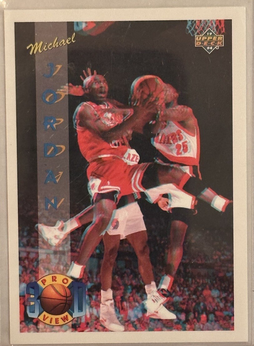 1993-94 Upper Deck Pro View 3D Michael Jordan #23 Chicago Bulls