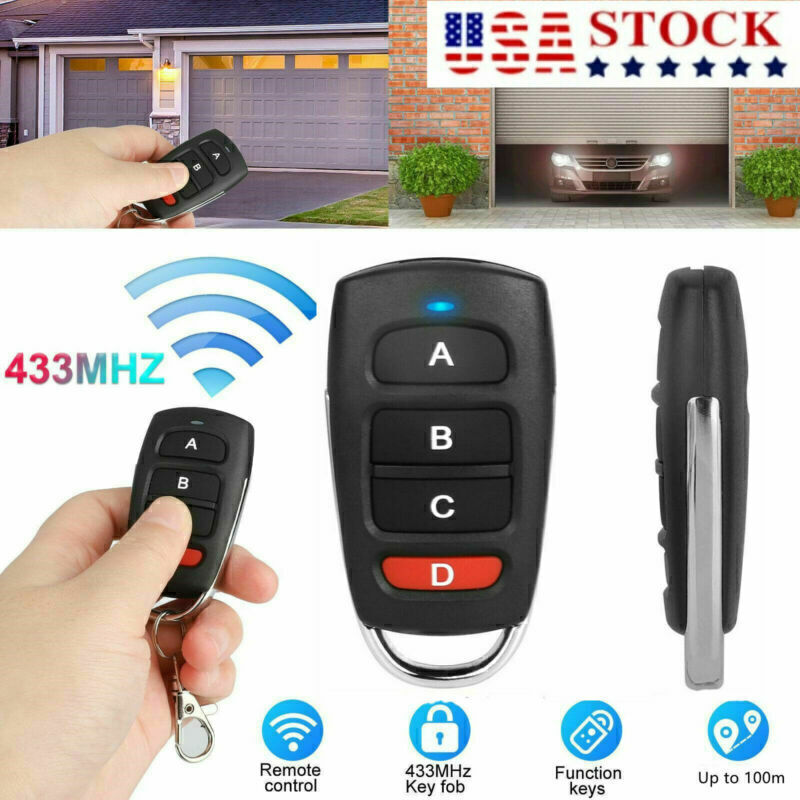 Universal Cloning Electric Gate Garage Door Remote Control Key Fob