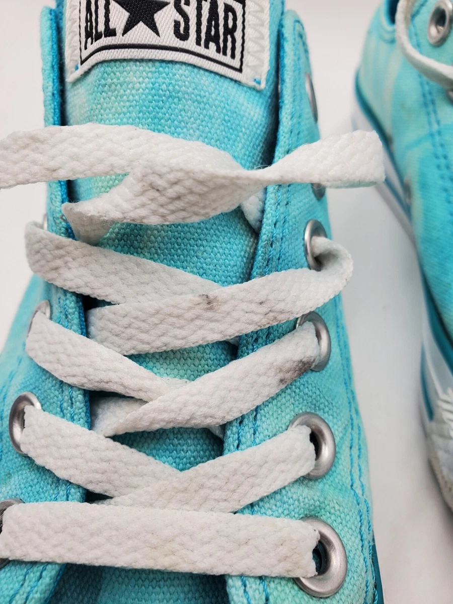 Aqua blue deals converse