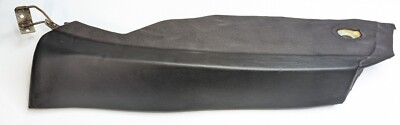 04-08 Audi A4 S4 RS4 RECARO SPORT LEFT Seat Bolster Cushion Trim Panel BLACK
