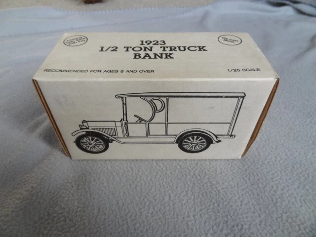 ERTL 1923 1/2 ТОННЫ БАНКА ГРУЗОВИКА - ЛОГОТИП Boumi храм - банк с ключом - Изображение 2 из 4