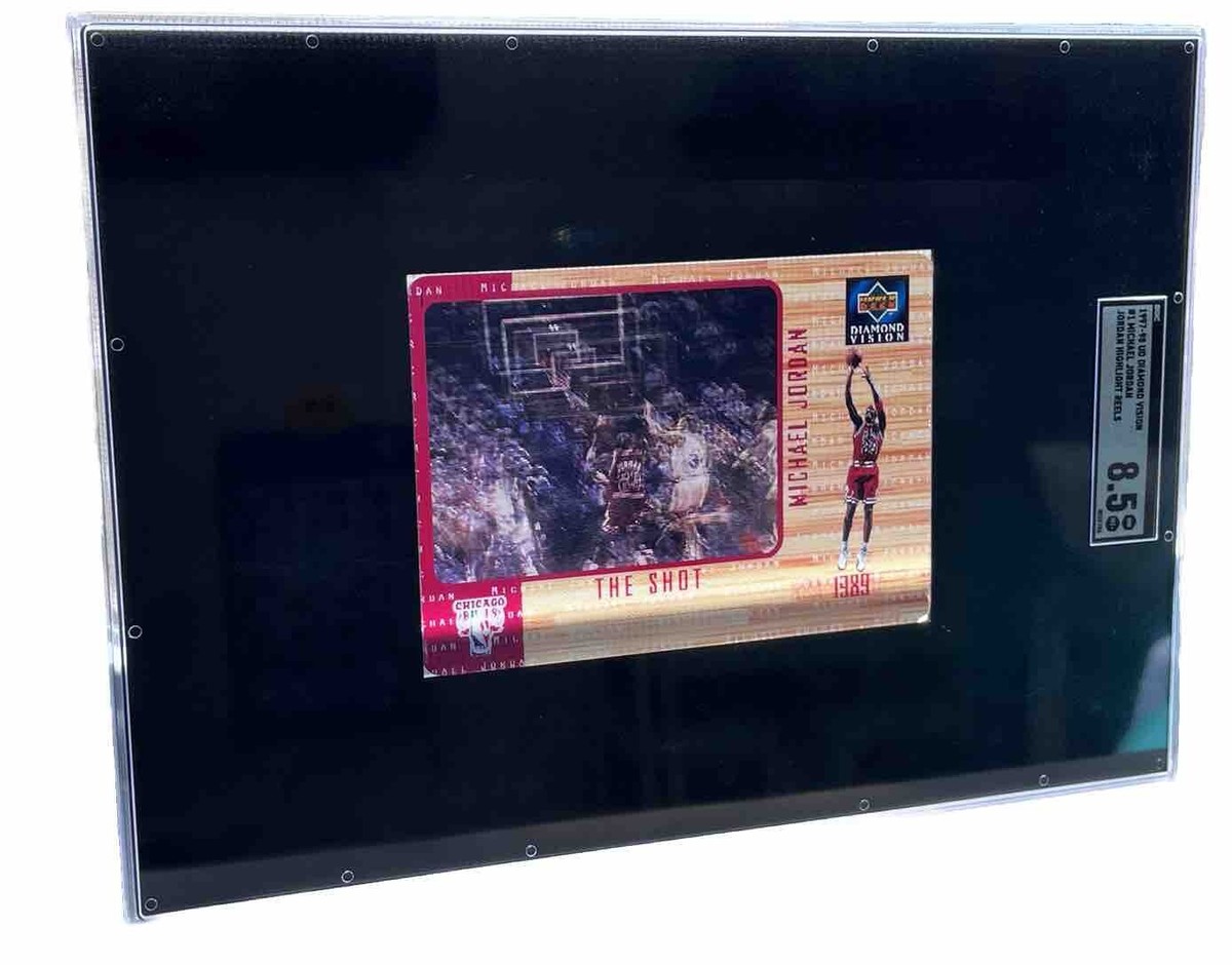 1997 Upper Deck Diamond Vision Michael Jordan Highlight Reel #1