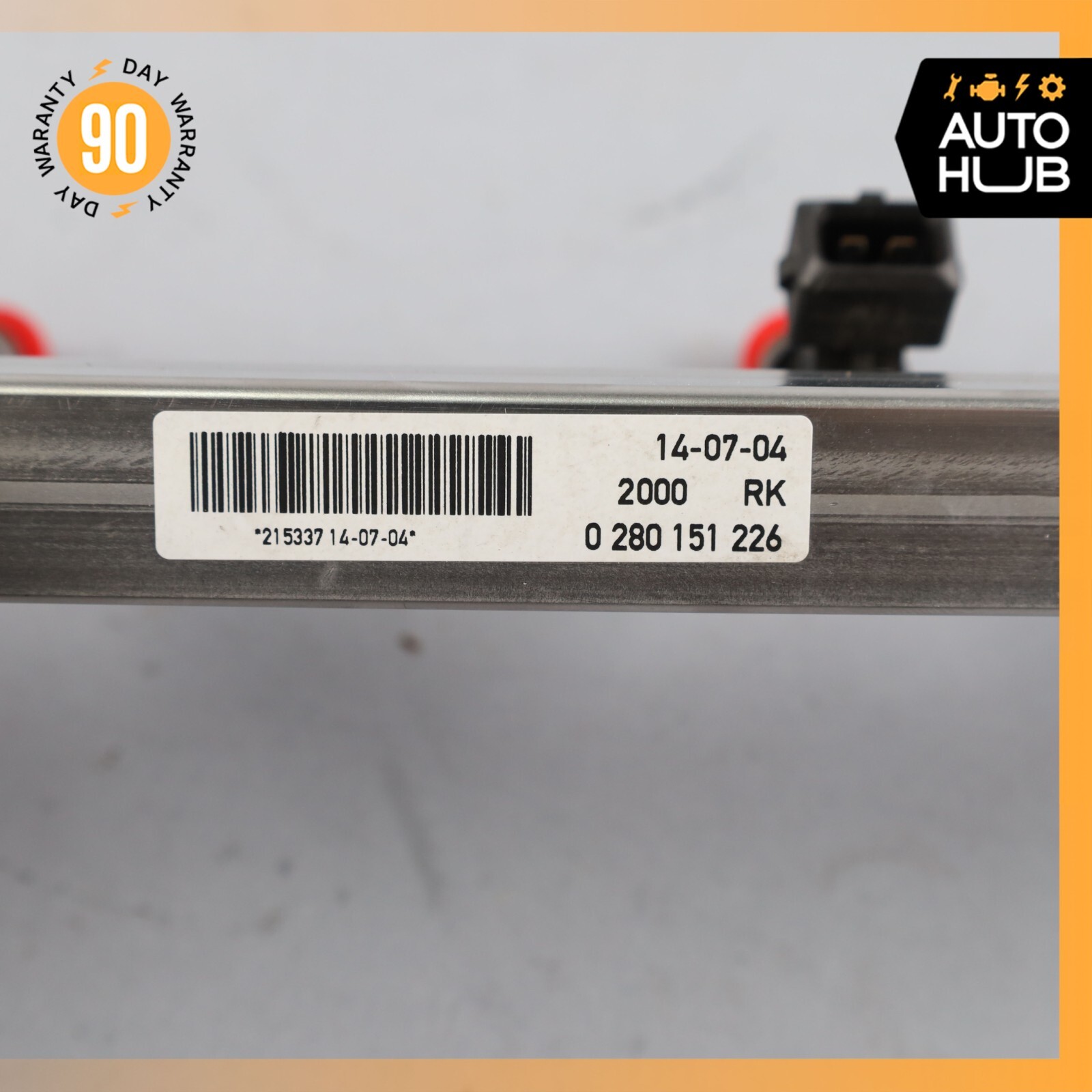 Maserati GranTurismo S M145 Fuel Injection Rail Line w/ Injectors Left Side OEM