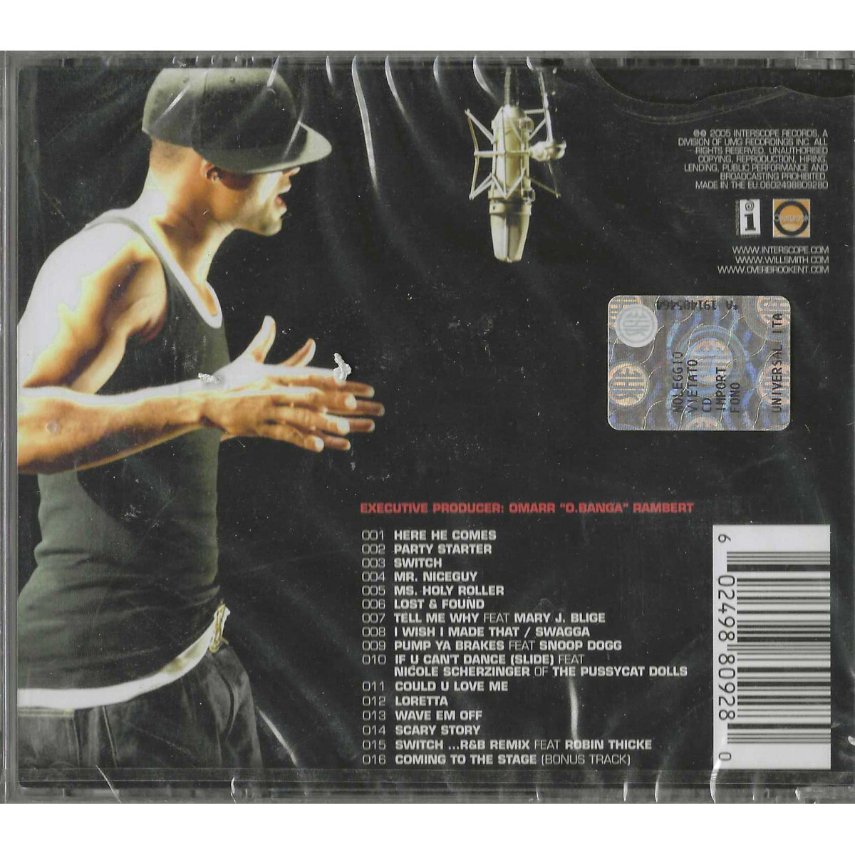 Will Smith CD Lost And Found / Interscope – 0602498809280 Sealed